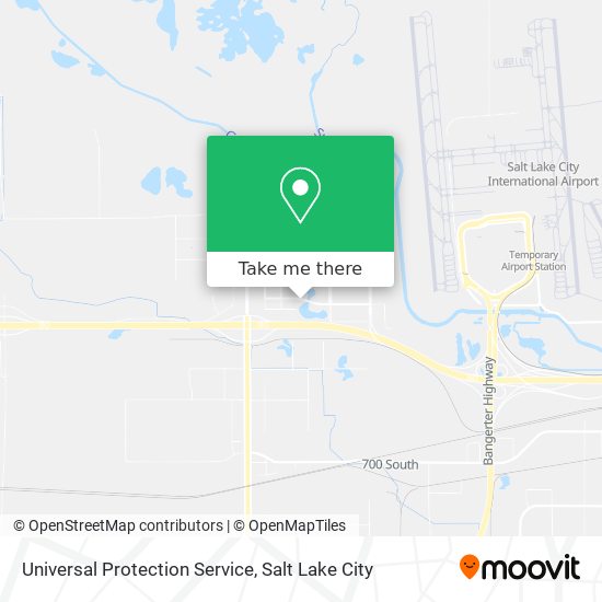 Universal Protection Service map