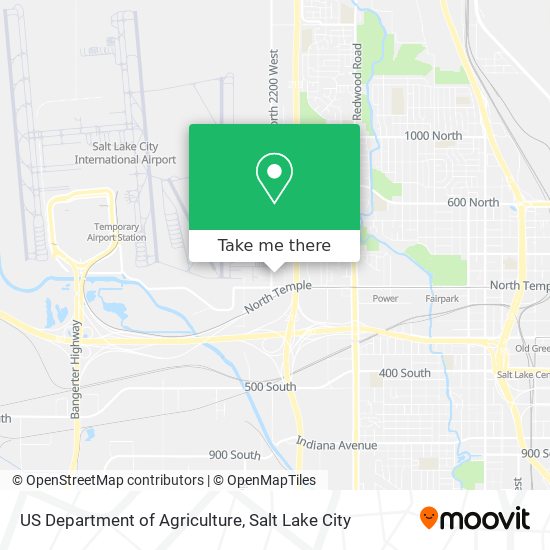 Mapa de US Department of Agriculture