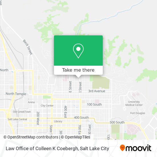 Law Office of Colleen K Coebergh map