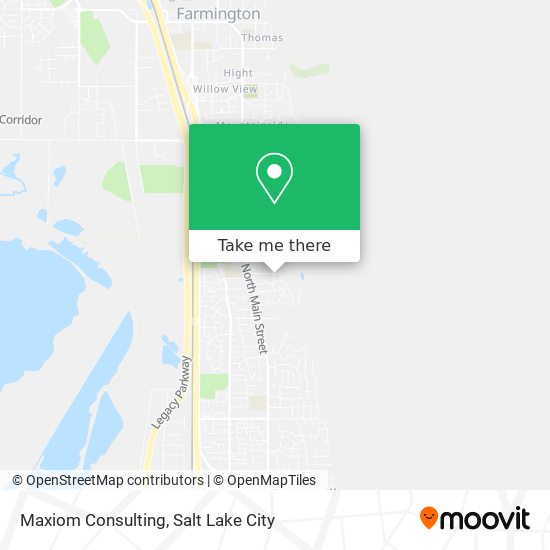 Maxiom Consulting map