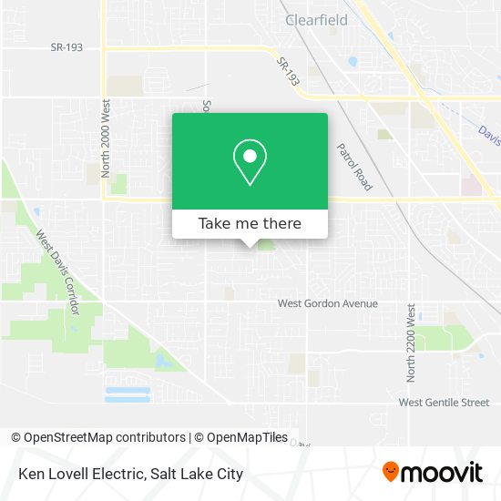 Mapa de Ken Lovell Electric