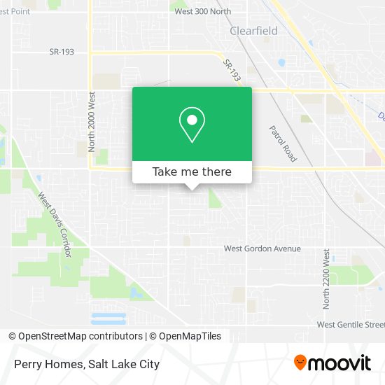 Perry Homes map