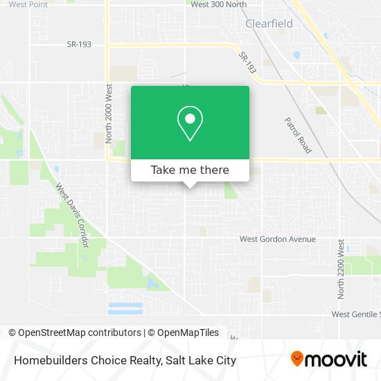 Homebuilders Choice Realty map