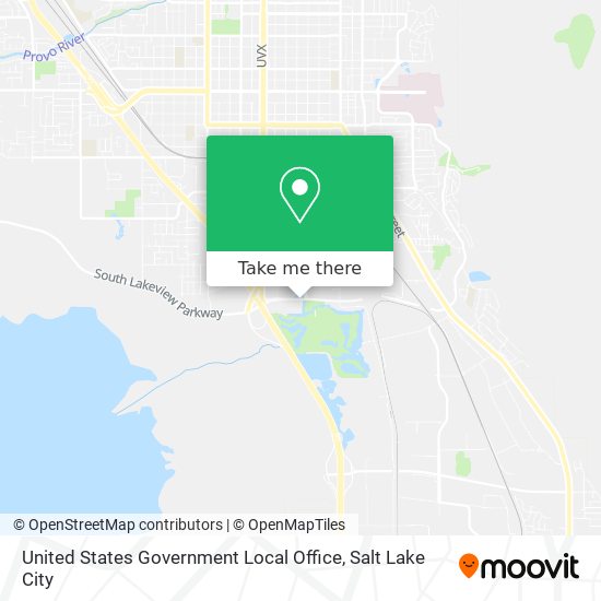 United States Government Local Office map