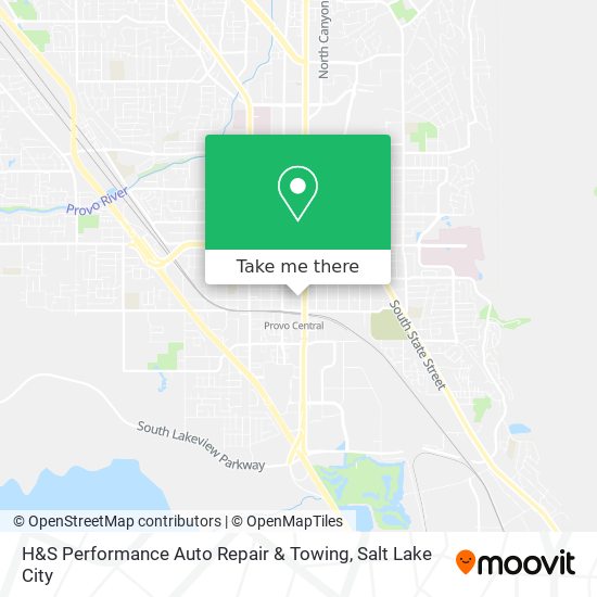 Mapa de H&S Performance Auto Repair & Towing