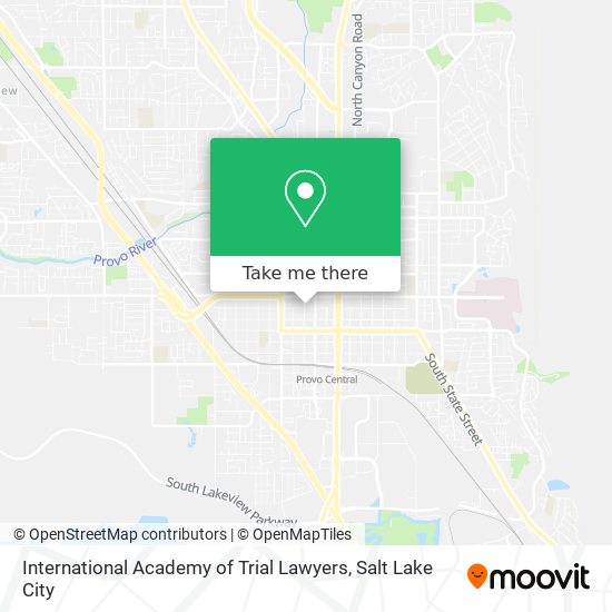 International Academy of Trial Lawyers map