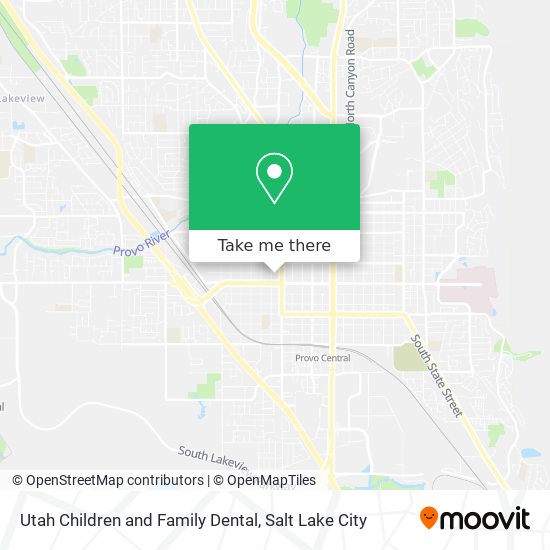 Utah Children and Family Dental map