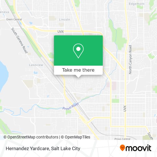 Hernandez Yardcare map