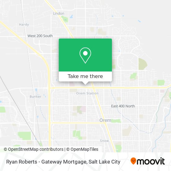 Mapa de Ryan Roberts - Gateway Mortgage