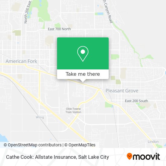 Cathe Cook: Allstate Insurance map