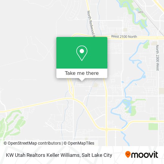 Mapa de KW Utah Realtors Keller Williams