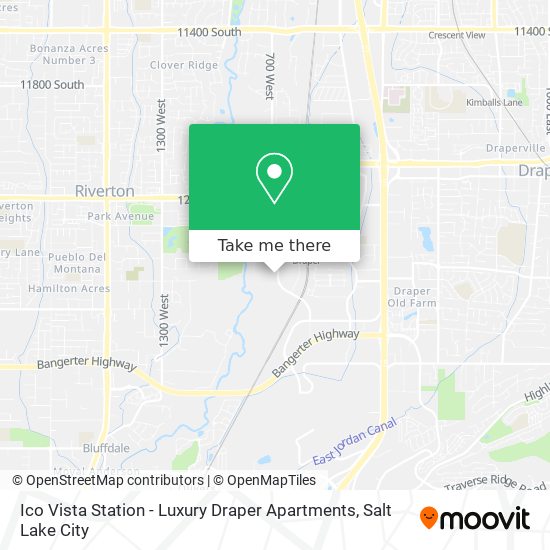 Ico Vista Station - Luxury Draper Apartments map