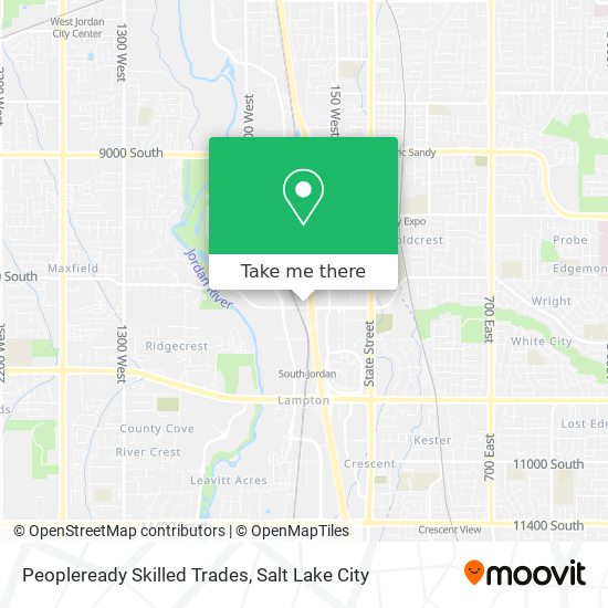 Peopleready Skilled Trades map