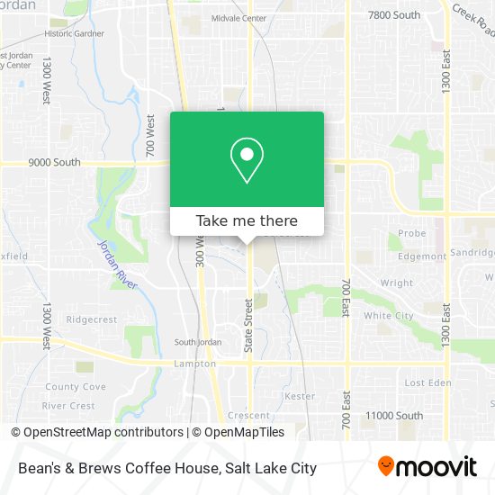 Mapa de Bean's & Brews Coffee House