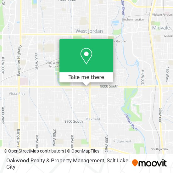 Oakwood Realty & Property Management map