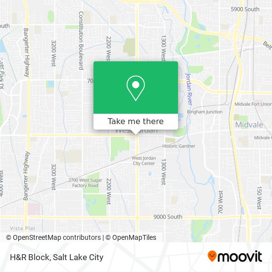 H&R Block map