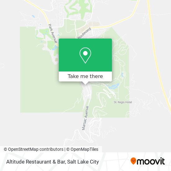 Altitude Restaurant & Bar map