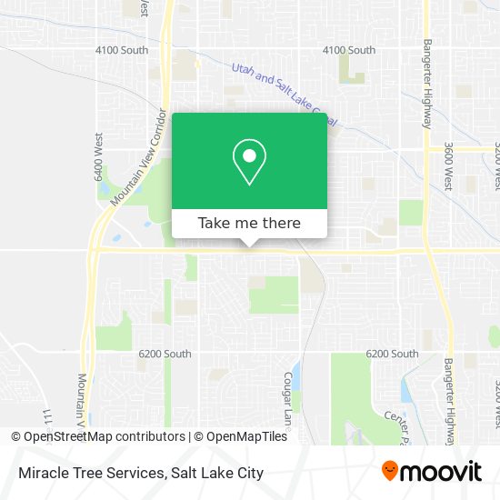 Miracle Tree Services map