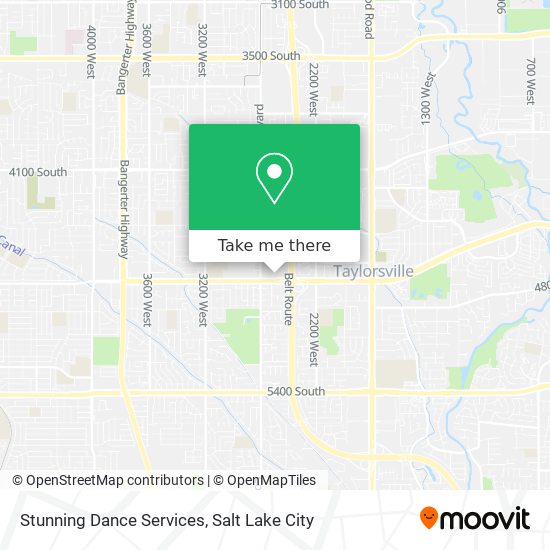 Stunning Dance Services map