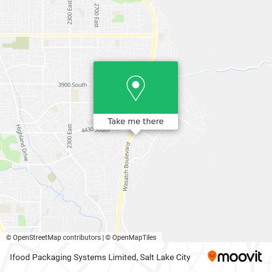 Ifood Packaging Systems Limited map