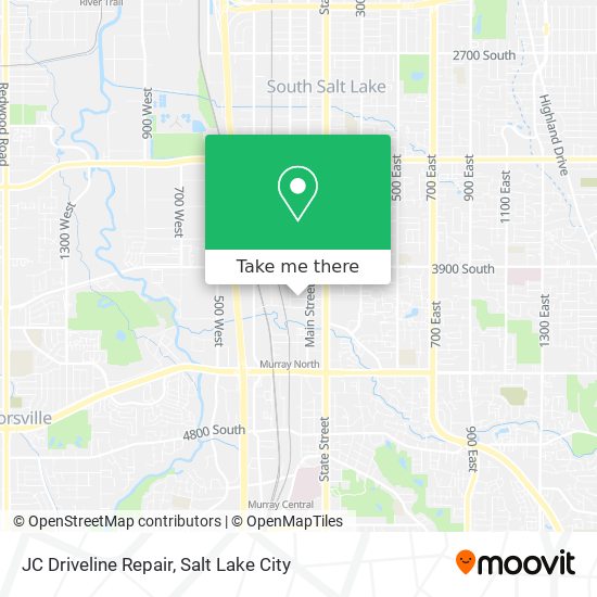 JC Driveline Repair map