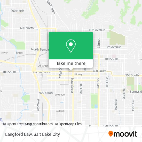 Langford Law map