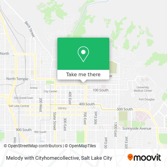 Mapa de Melody with Cityhomecollective