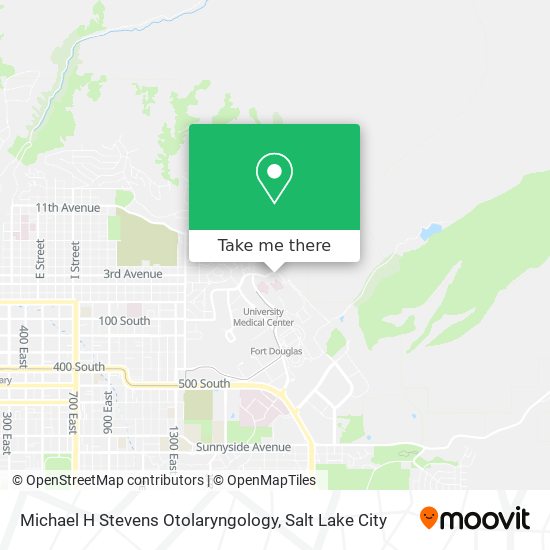 Michael H Stevens Otolaryngology map