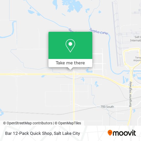 Mapa de Bar 12-Pack Quick Shop