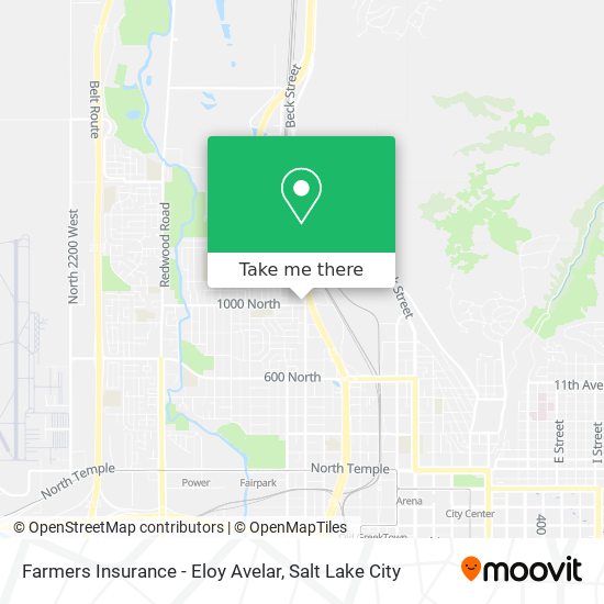 Farmers Insurance - Eloy Avelar map