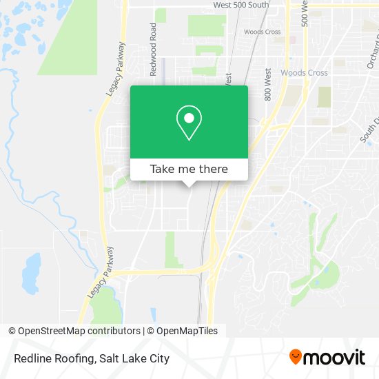 Redline Roofing map