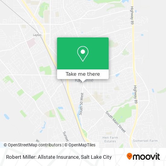 Mapa de Robert Miller: Allstate Insurance