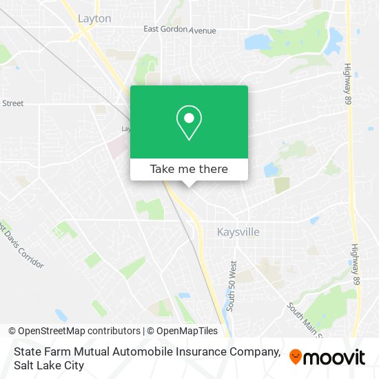 State Farm Mutual Automobile Insurance Company map