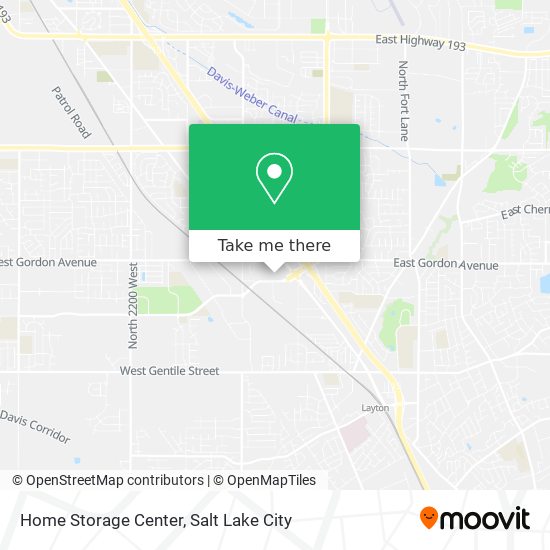 Mapa de Home Storage Center