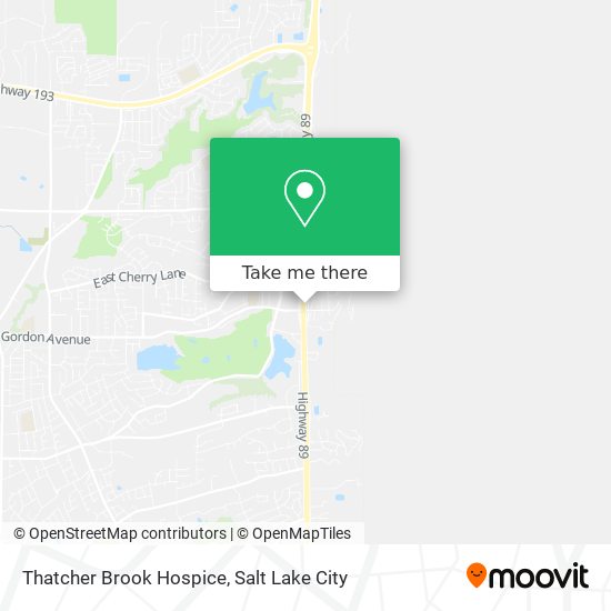 Thatcher Brook Hospice map