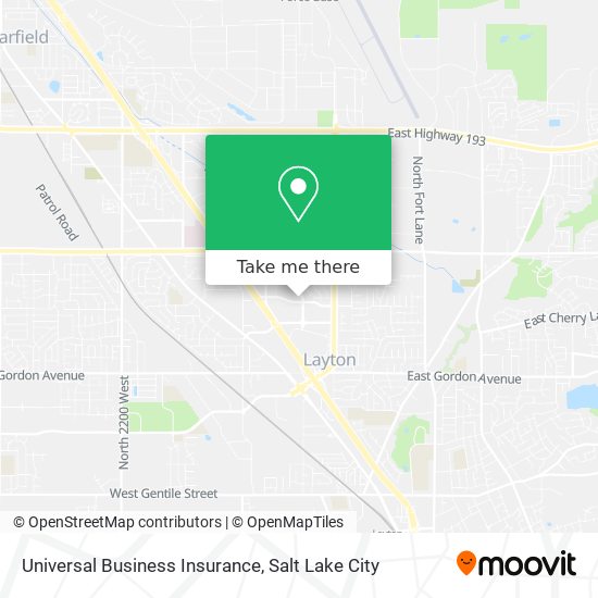 Mapa de Universal Business Insurance