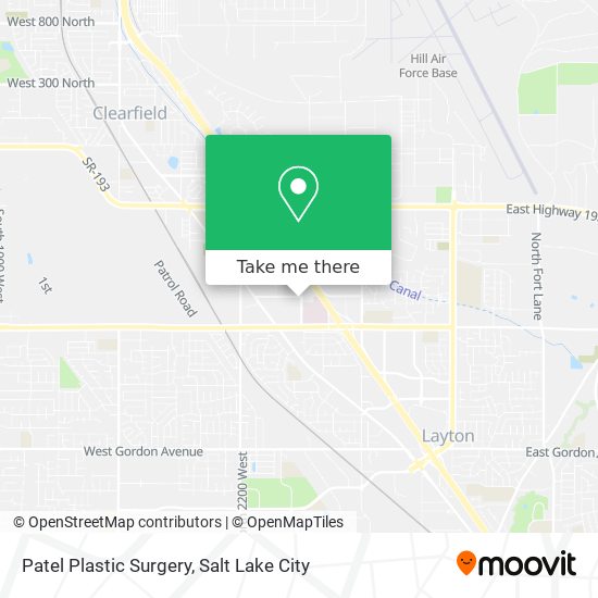 Patel Plastic Surgery map