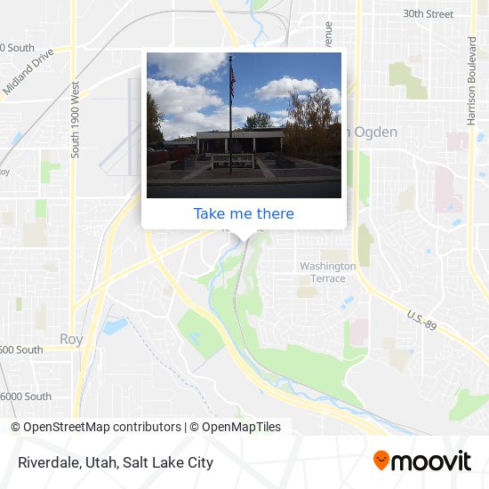Mapa de Riverdale, Utah