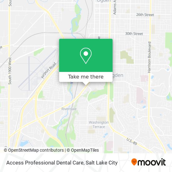 Access Professional Dental Care map