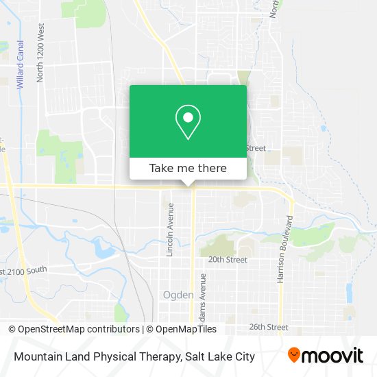 Mountain Land Physical Therapy map