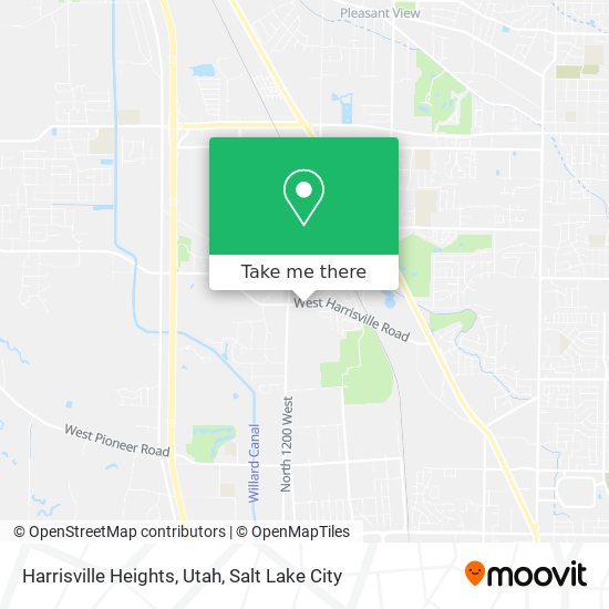 Harrisville Heights, Utah map