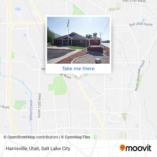 Mapa de Harrisville, Utah