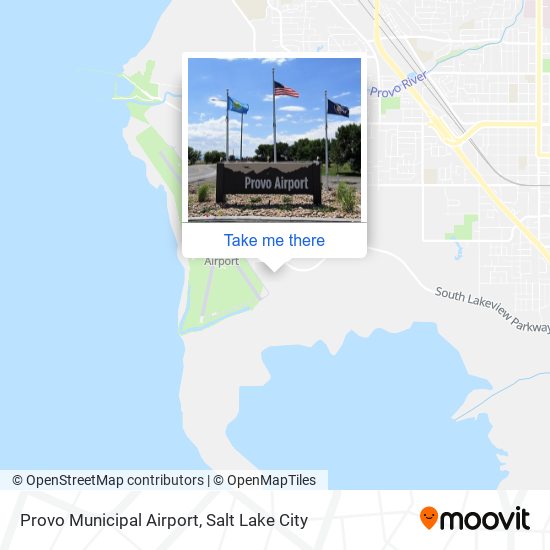 Mapa de Provo Municipal Airport