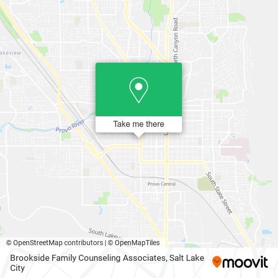 Brookside Family Counseling Associates map