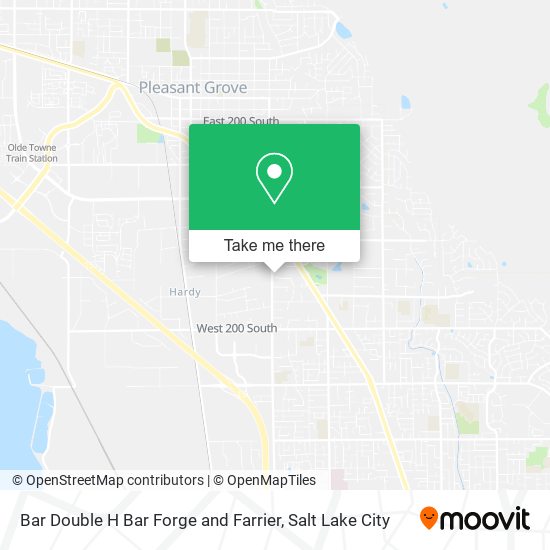Mapa de Bar Double H Bar Forge and Farrier