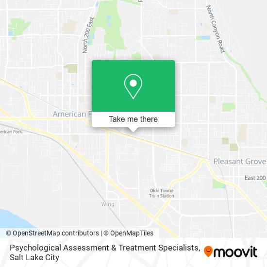 Mapa de Psychological Assessment & Treatment Specialists