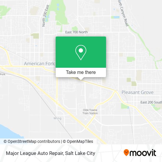 Mapa de Major League Auto Repair