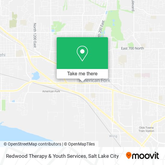 Redwood Therapy & Youth Services map