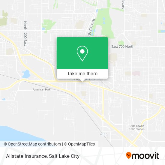 Allstate Insurance map