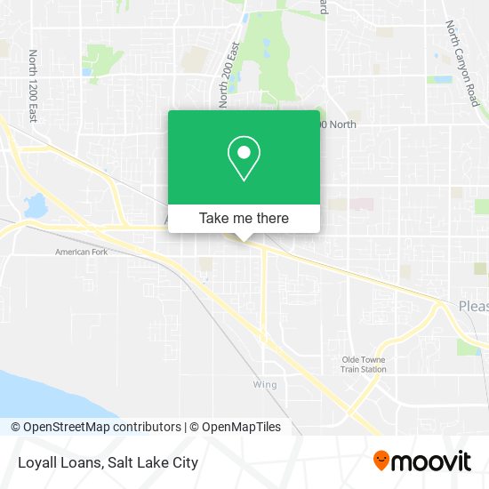 Loyall Loans map